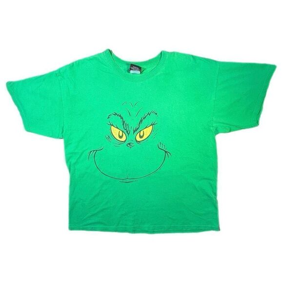 Y2K Dr Seuss The Grinch Tee - Picture 1 of 8